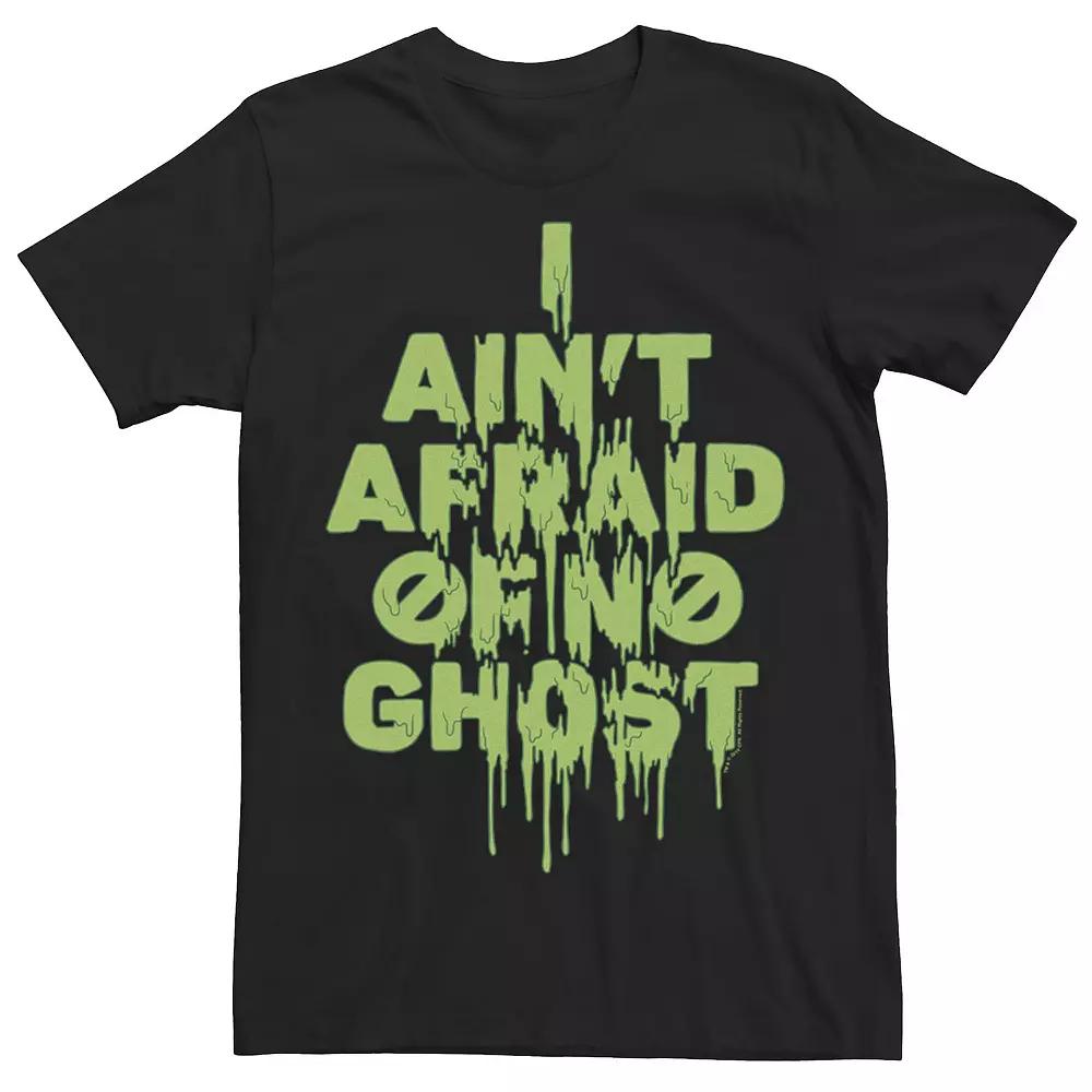 Men's Ghostbusters I Ain't Afraid Of No Ghosts Slime Drip Tee,  Product Image