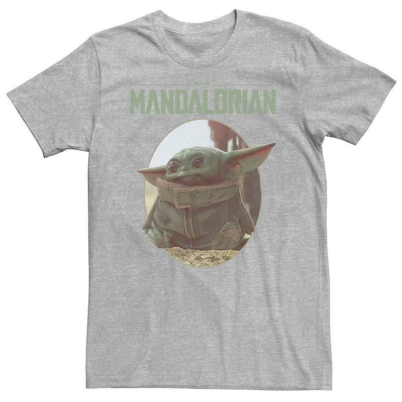 Men's Star Wars The Mandalorian The Child Circle Portrait Tee,  Product Image