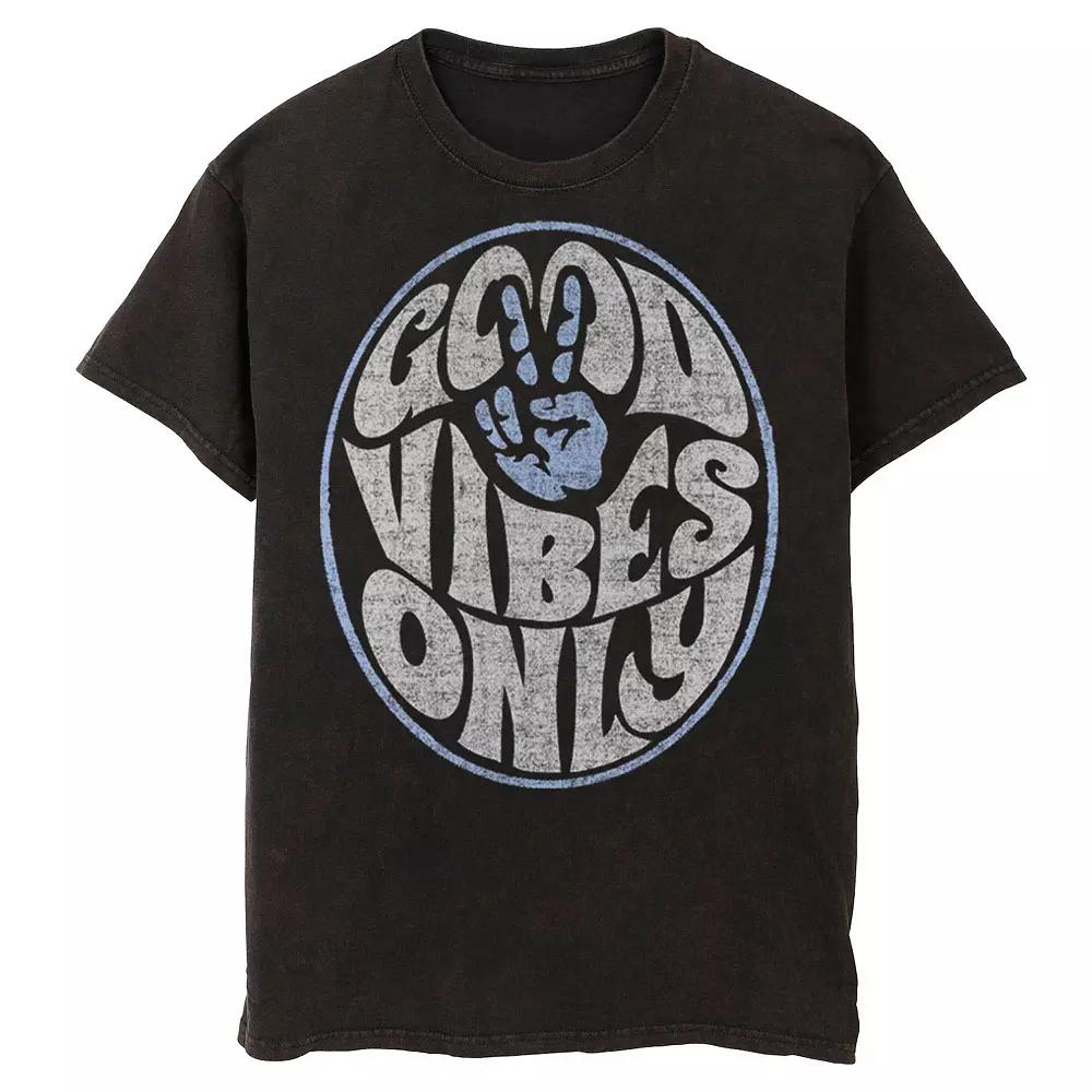 Men's Fifth Sun Good Vibes Only Text Tee,  Product Image