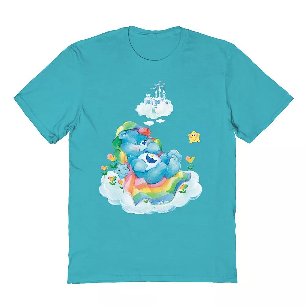 Men's Care Bear T-Shirt, Size: XL, Tropical Blue Product Image