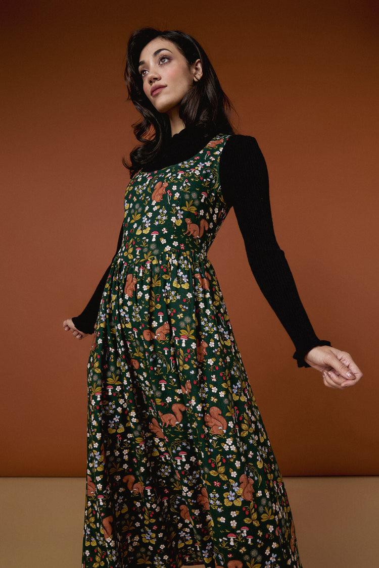 Squirrel Away Midi Dress Product Image