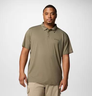 Columbia Mens Tech Trail Utility Polo - Big- Product Image