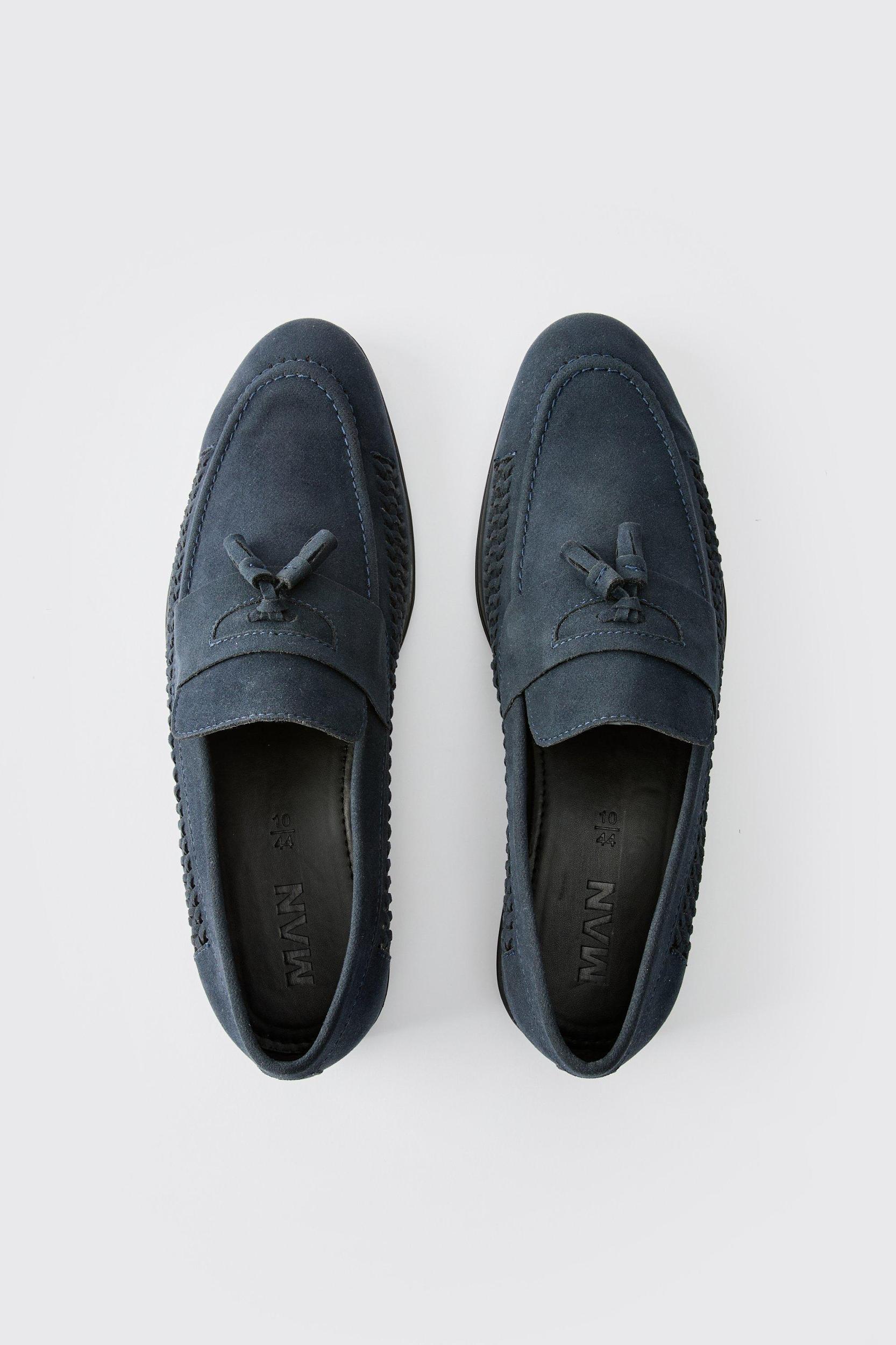 Tassel Weave Loafer | boohooMAN USA Product Image