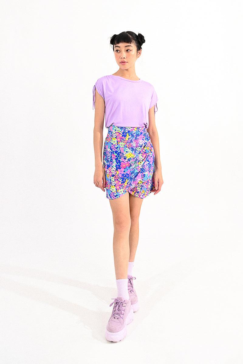 FLORAL MINI SKIRT Product Image