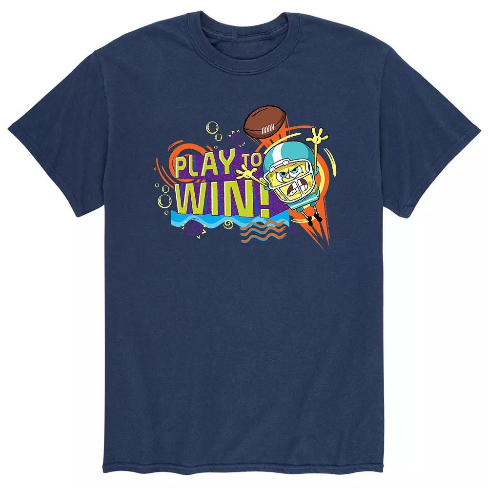 Men's SpongeBob SquarePants Play Win Tee,  Product Image