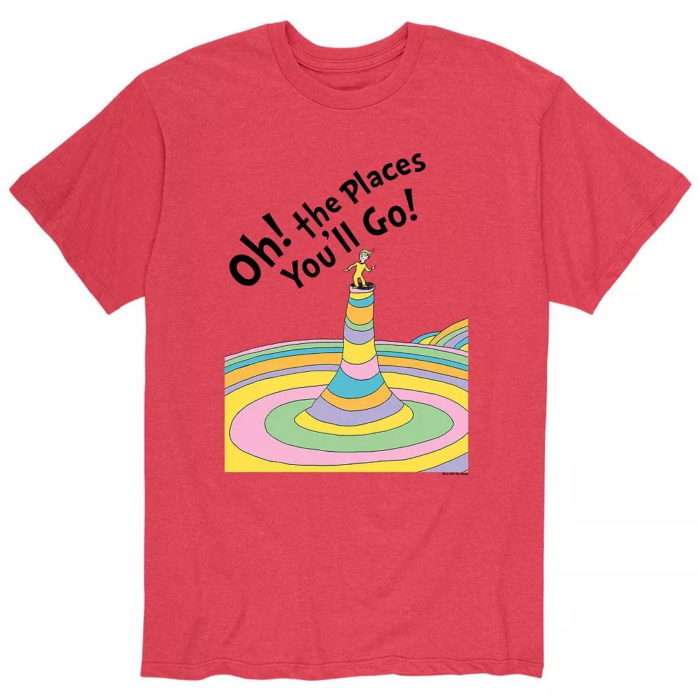 Men's Dr. Seuss Places Youll Go Tee,  Product Image