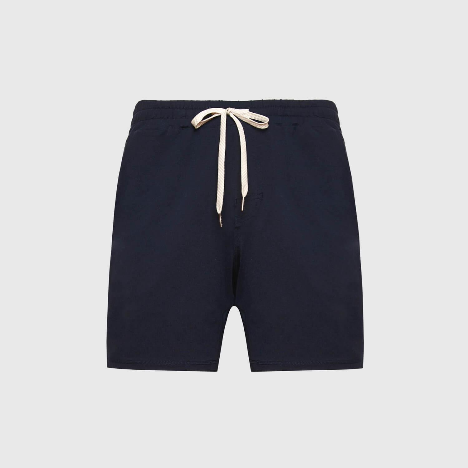 Dark Heather Navy Active Comfort Shorts Product Image