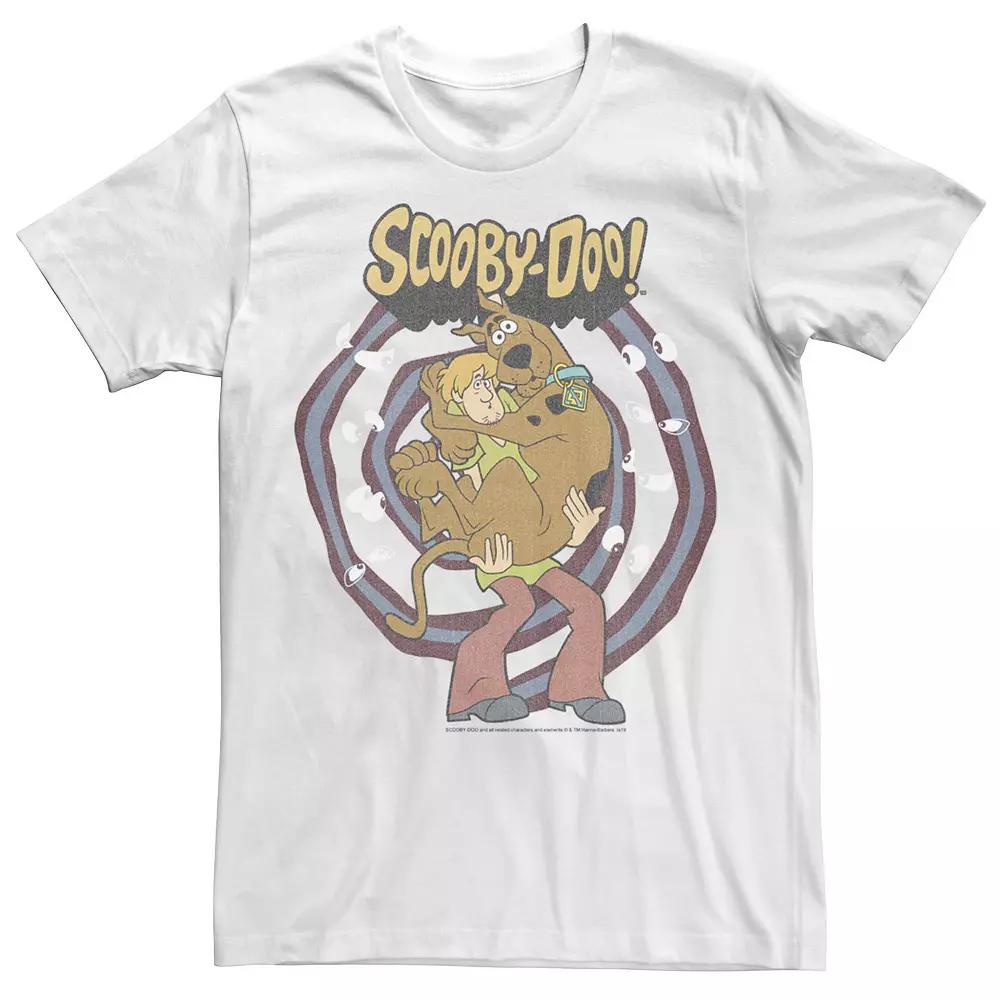 Men's Scooby-Doo Shaggy And Scooby Spiral Eyes Portrait Tee,  Product Image