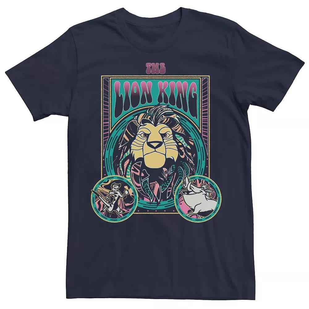 Disney's The Lion King Simba & Friends Tribal Card Men's Tee,  Product Image
