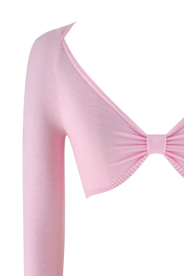 MORGANA CROP TOP - PINK Product Image