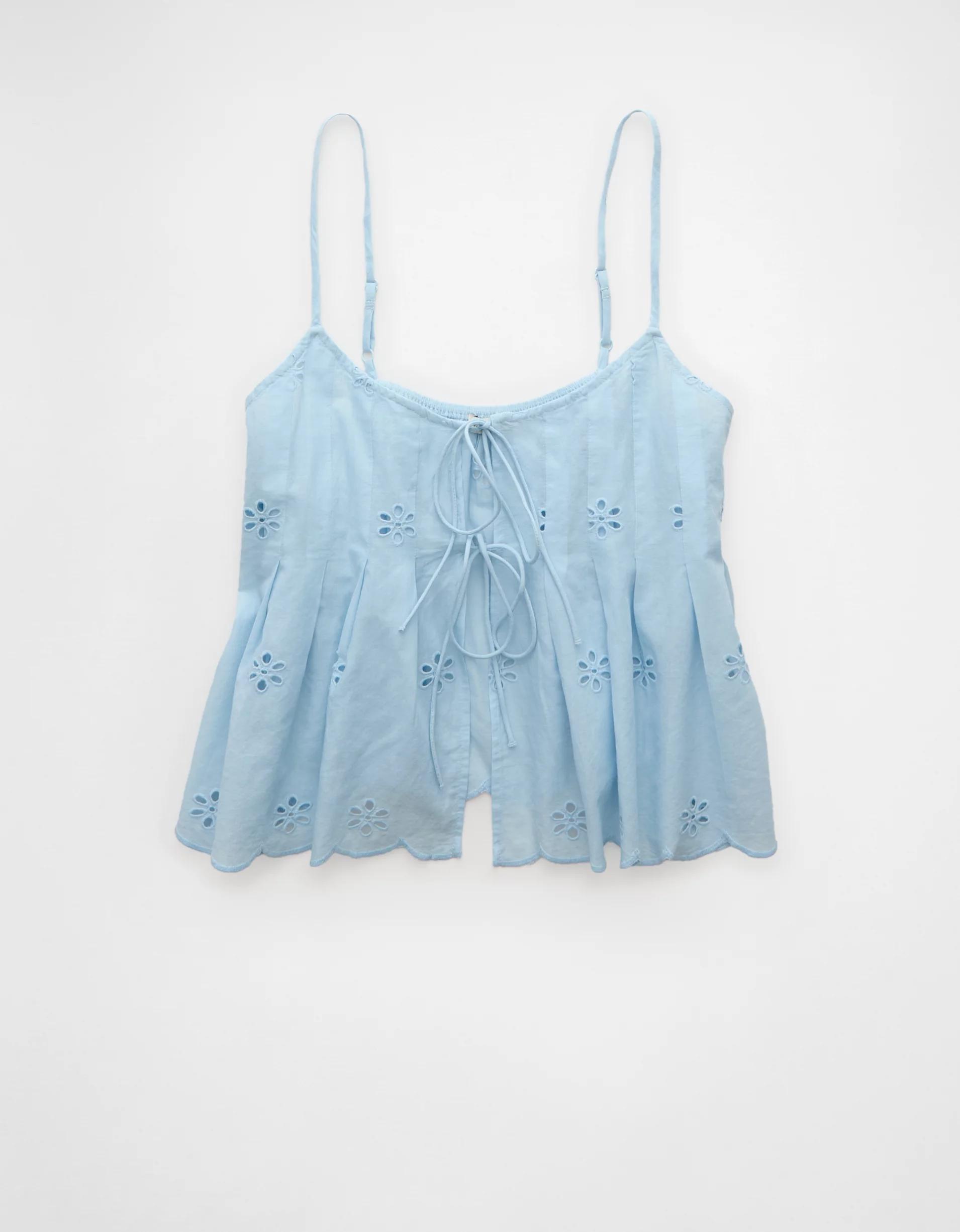 AE Tie Front Flyaway Cami Product Image