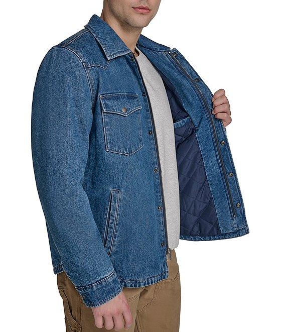 Levi's® Long Sleeve Western Cotton Shirt Jacket Product Image