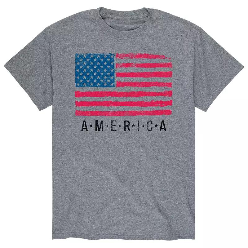 Big & Tall US Flag Tee, Mens Product Image