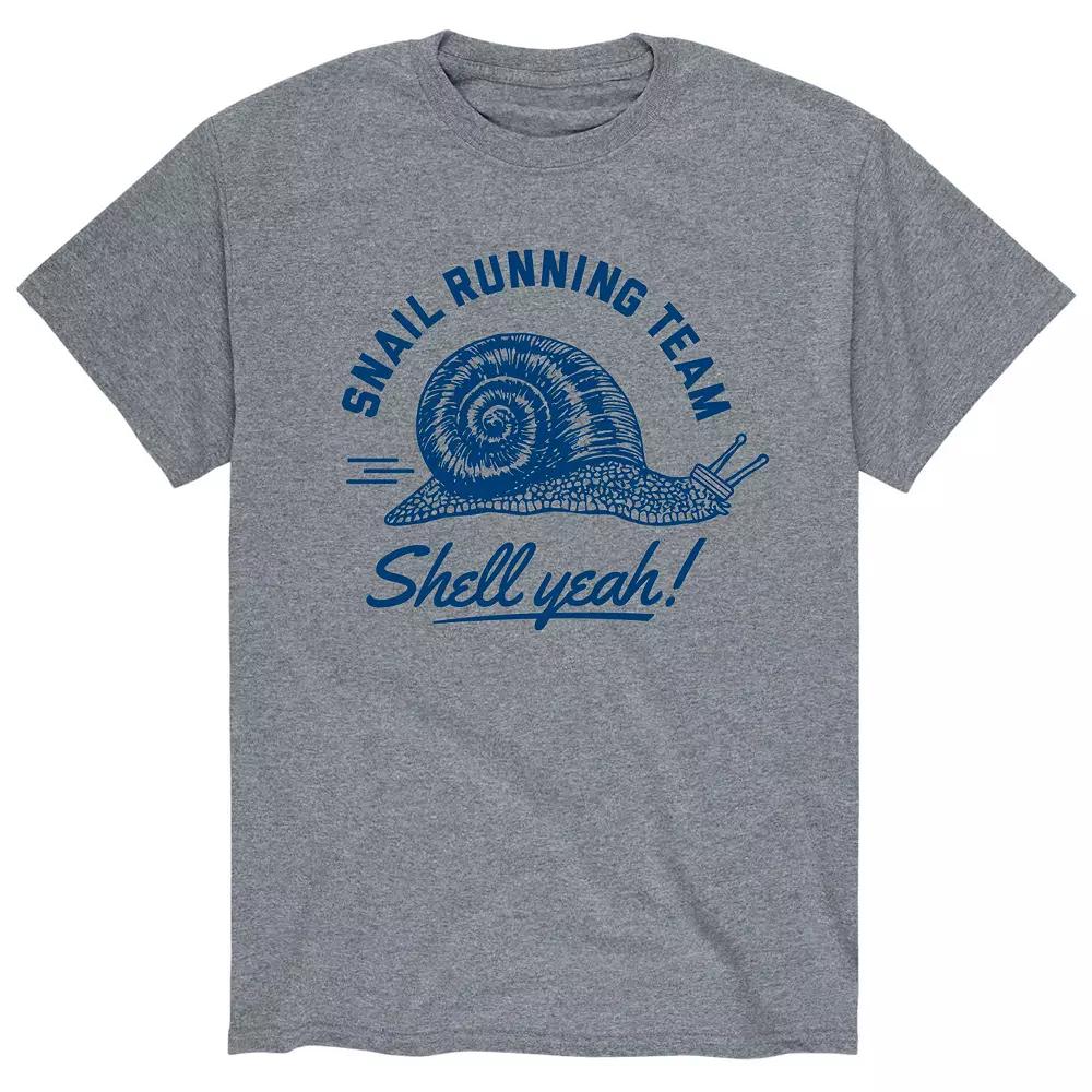 Men's Snail running Team Tee,  Product Image