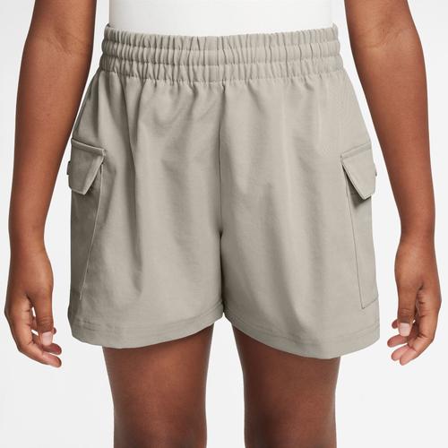 Unisex Nike Sportswear Girls Woven Cargo Shorts | HF8178-009 Product Image
