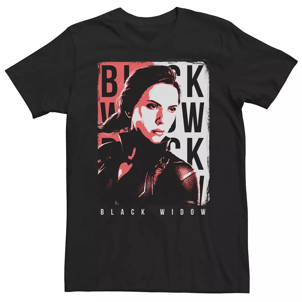 Men's Marvel Avengers Endgame Black Widow Ornate Tee,  Product Image