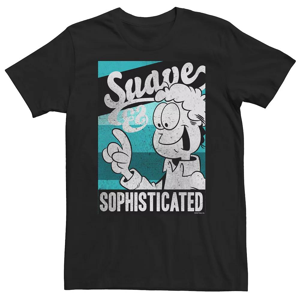 Big & Tall Garfield Jon Suave & Sophisticated Poster Tee, Men's,  Product Image