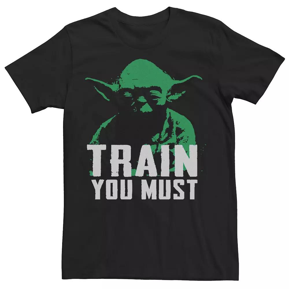 Men's Star Wars Yoda "Train You Must" Graphic Tee,  Product Image