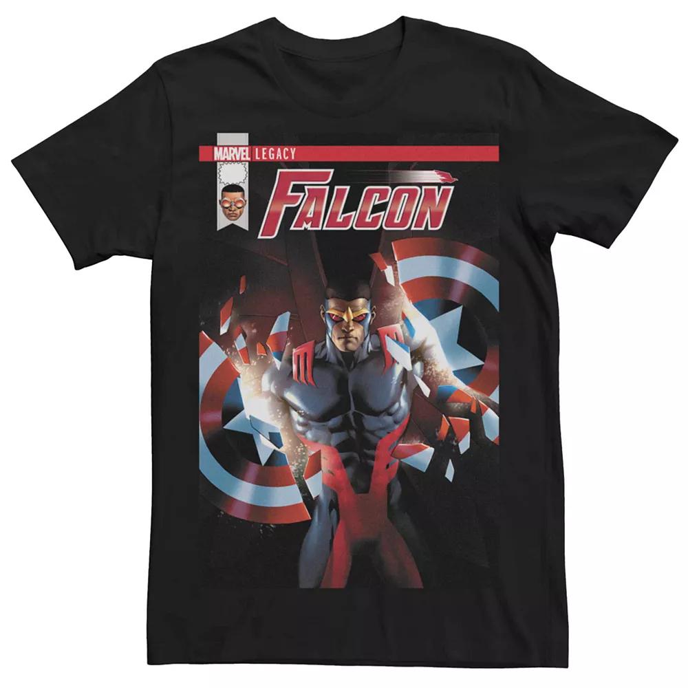 Men's Marvel Falcon Comic Cover Graphic Tee,  Product Image