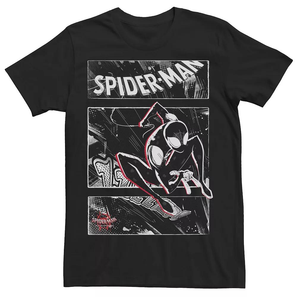 Men's Marvel Spider-Man Spiderverse Comic Retro Graphic Tee,  Product Image
