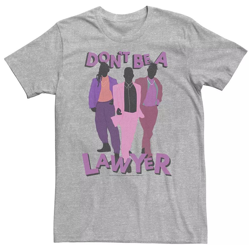 Big & Tall Crazy Ex Girlfriend Don't Be A Lawyer Group Tee, Men's,  Product Image