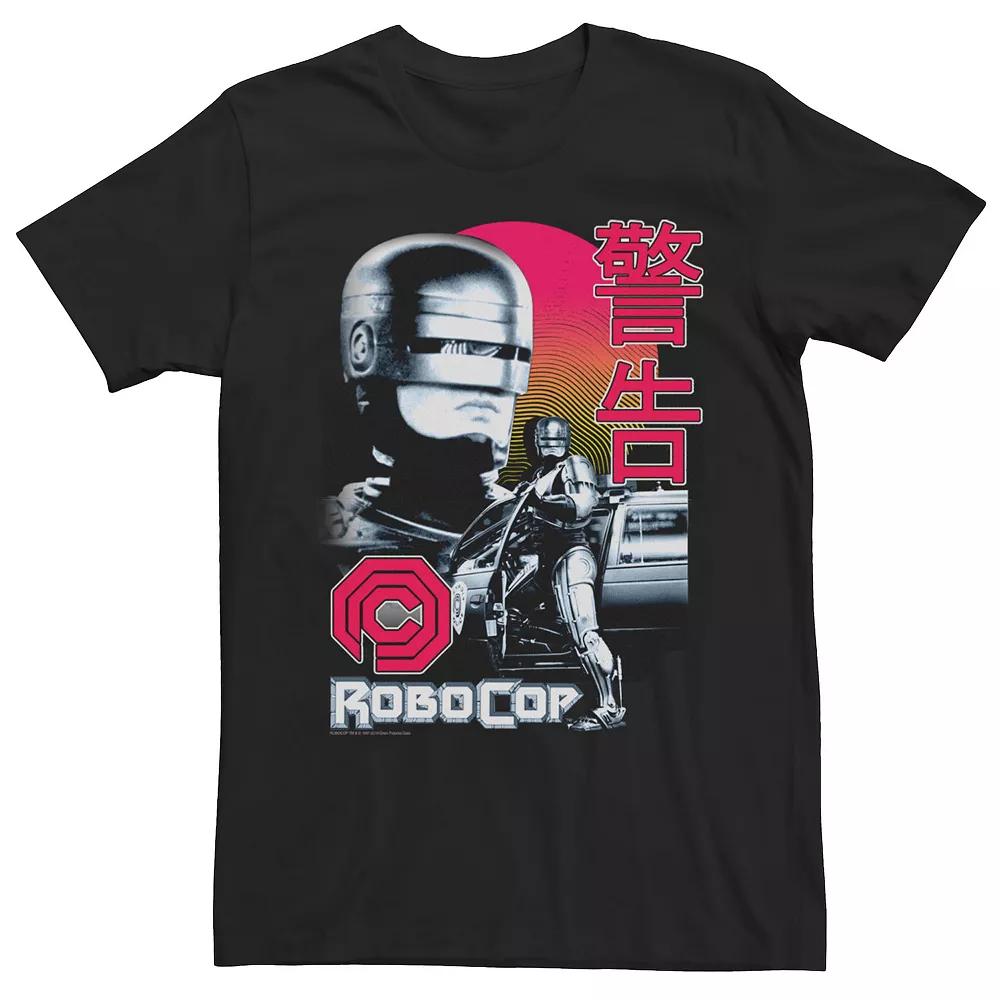 Men's RoboCop Kanji Retro Poster Tee,  Product Image