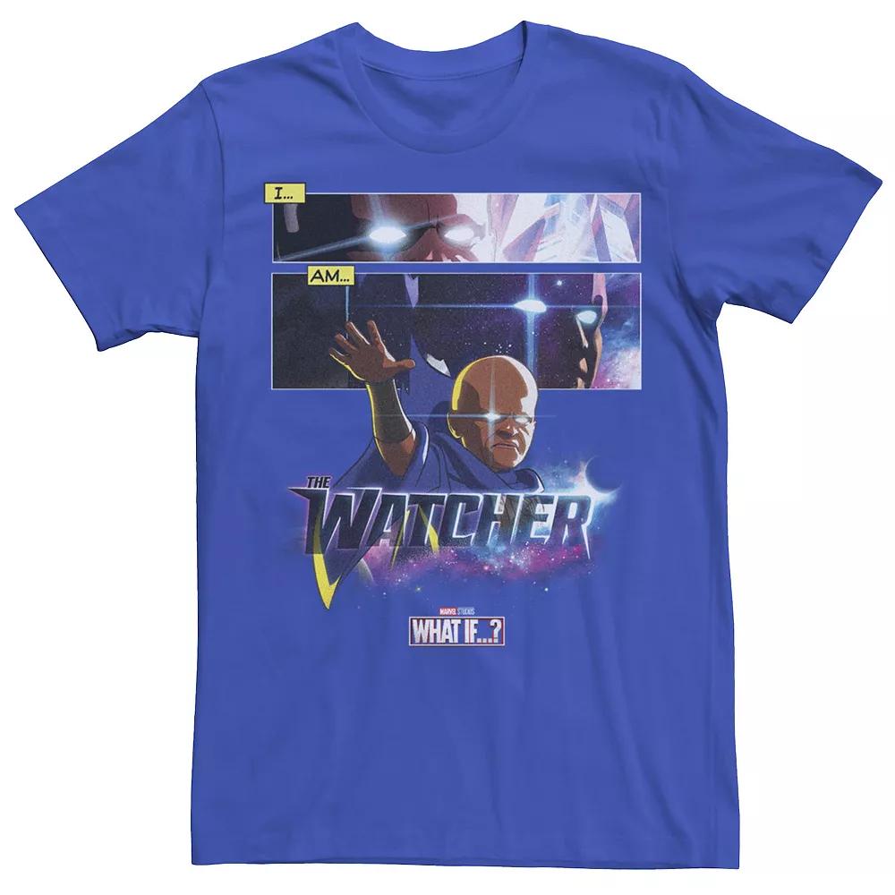 Men's Marvel What If The Watcher Panel Poster Tee, Boy's,  Product Image