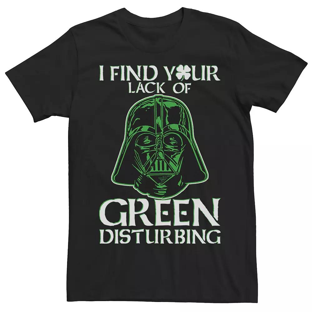 Men's Star Wars Vader Lack Of Green Disturbing Tee,  Product Image