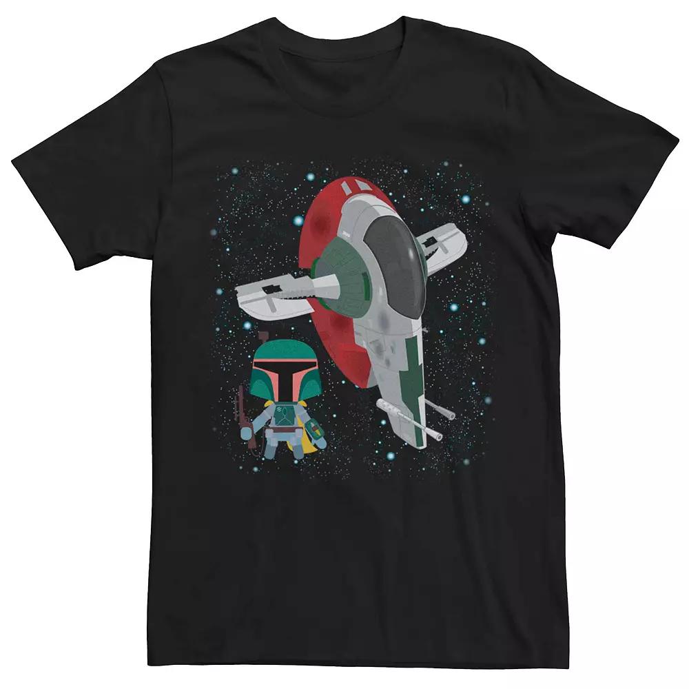 Men's Star Wars The Mandalorioan Yoda Bolt Poster Tee,  Product Image