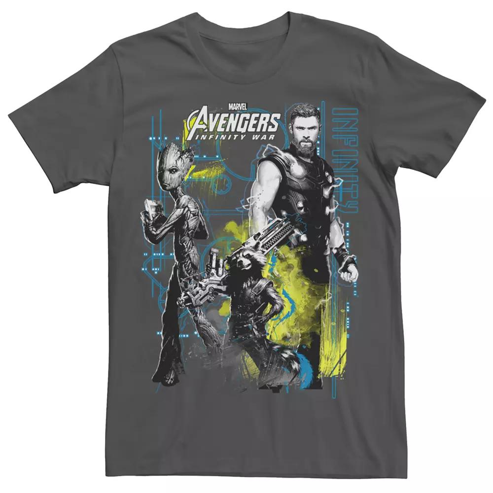 Men's Marvel Avengers Infinity War Space Crew Graphic Tee,  Product Image