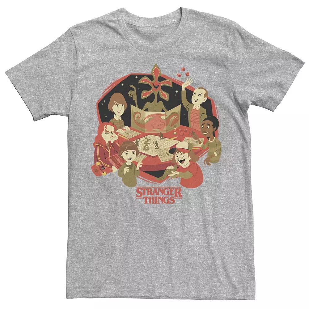 Men's Netflix Stranger Things D&D Animated Group Portrait Tee,  Product Image