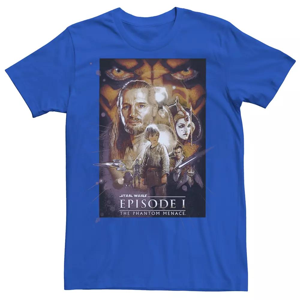 Men's Star Wars The Phantom Menace Movie Poster Tee,  Product Image