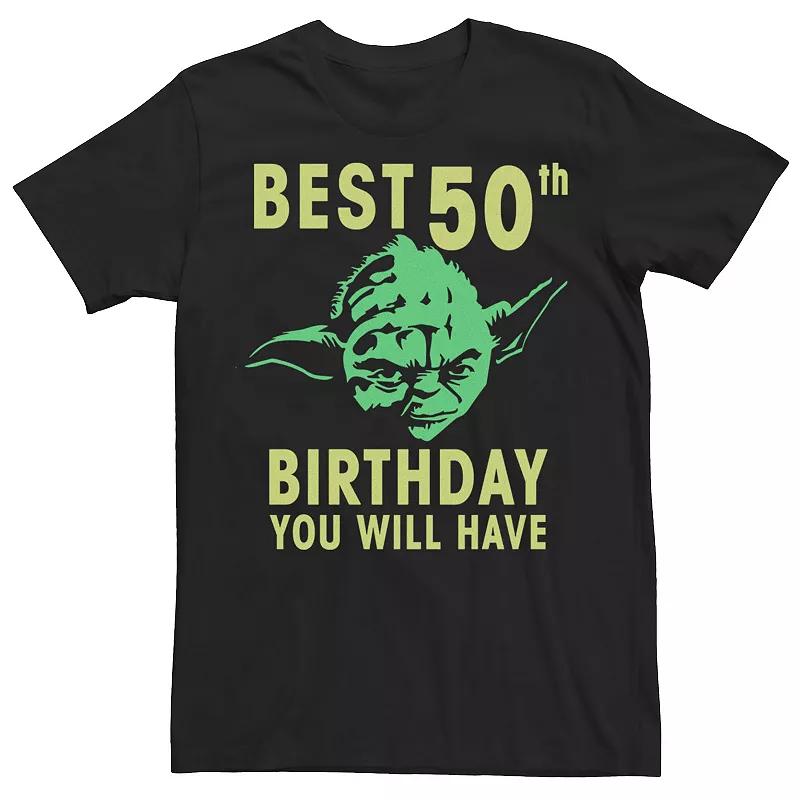 Men's Star Wars Yoda 30th Birthday Graphic Tee, Size: Large, Black Product Image