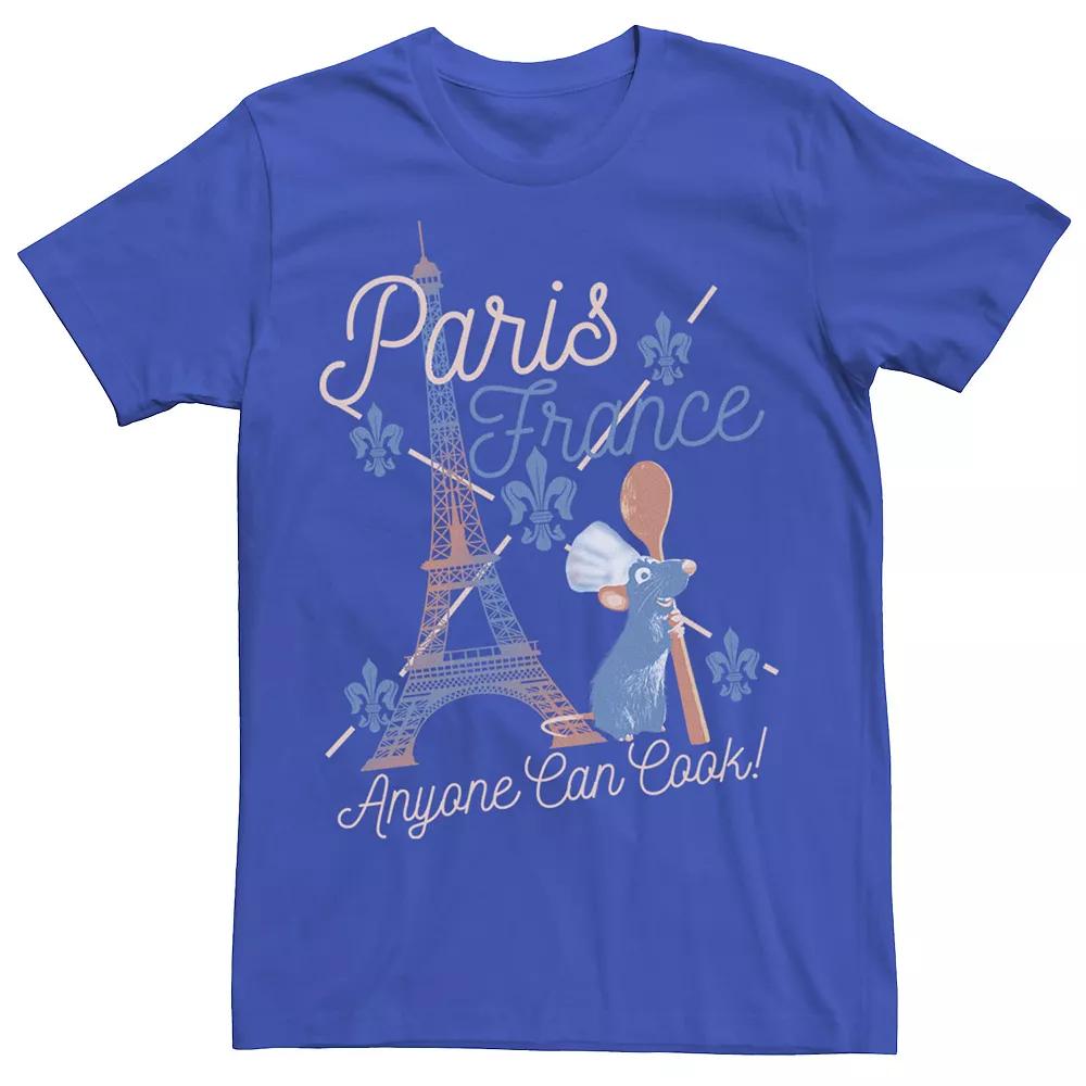 Disney / Pixar's Ratatouille Remy Men's Paris France Tee,  Product Image