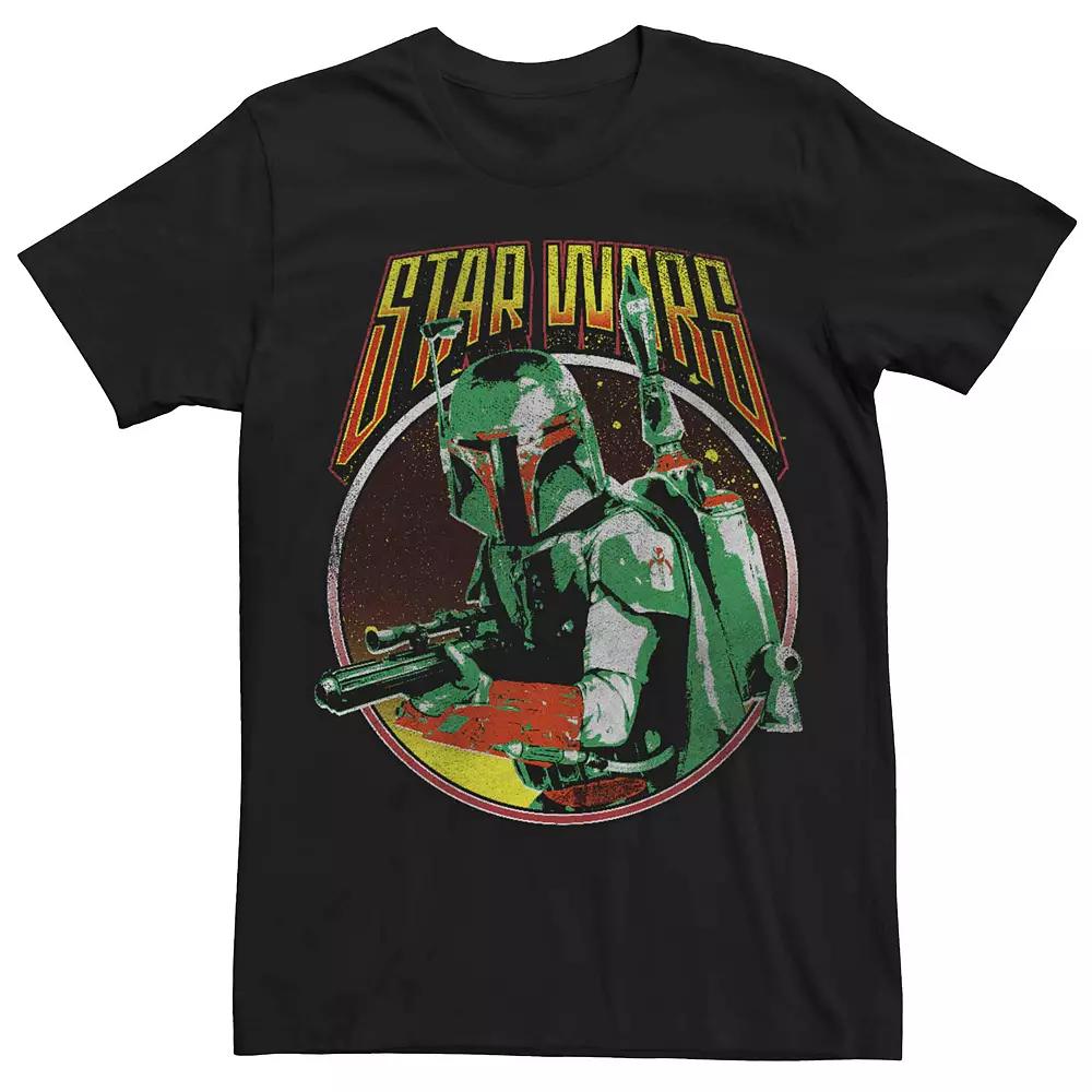 Men's Star Wars Boba Fett Retro Poster Tee,  Product Image