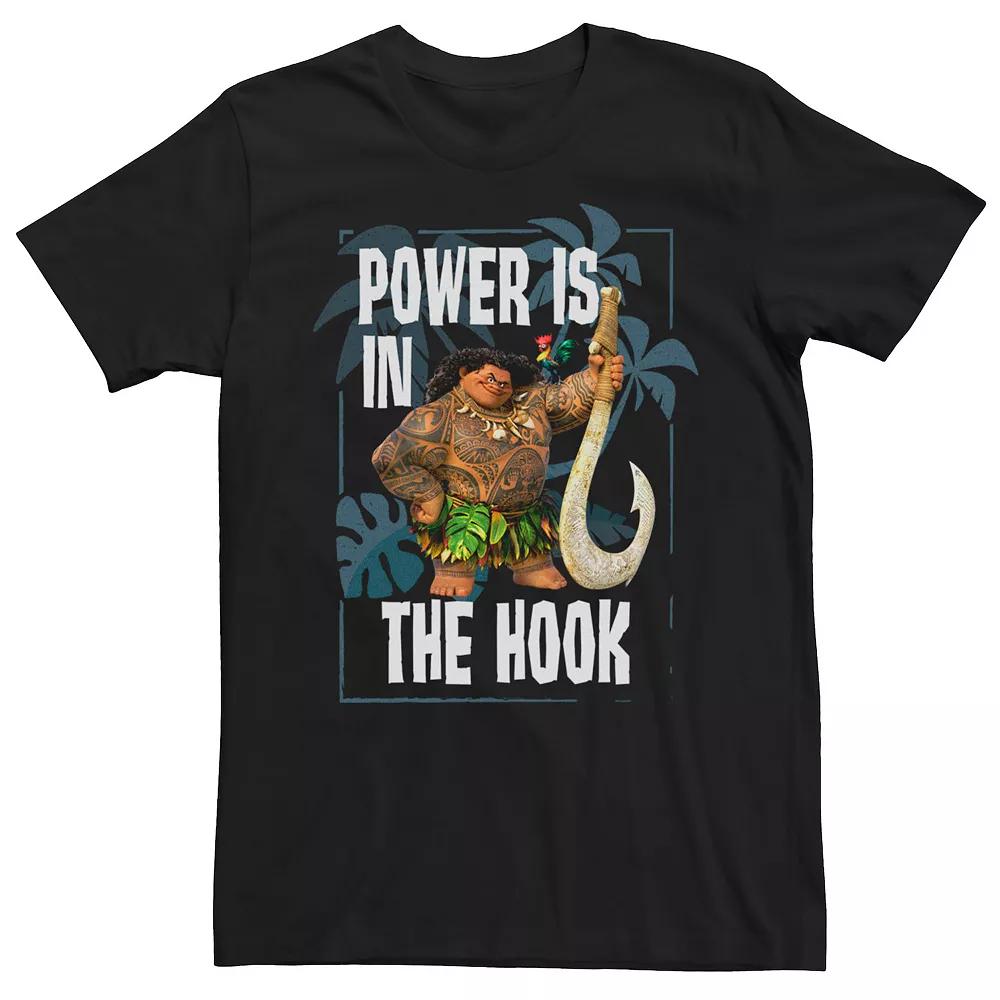 Disneys Moana Mens Power Is In The Hook Graphic Tee Product Image
