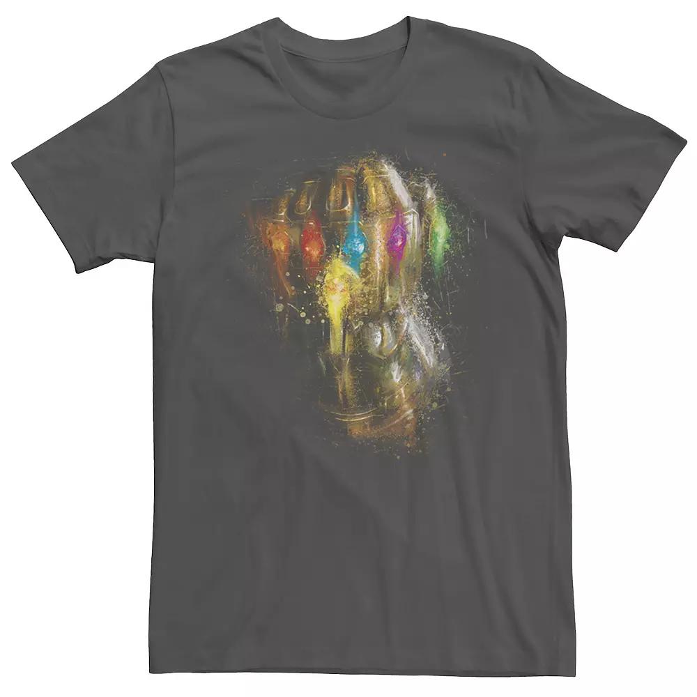 Men's Marvel Avengers Endgame Gauntlet Painting Graphic Tee,  Product Image