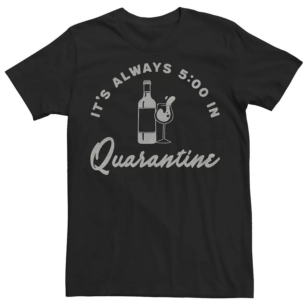Mens Its Always 5:00 In Quarantine Tee, Boys Product Image