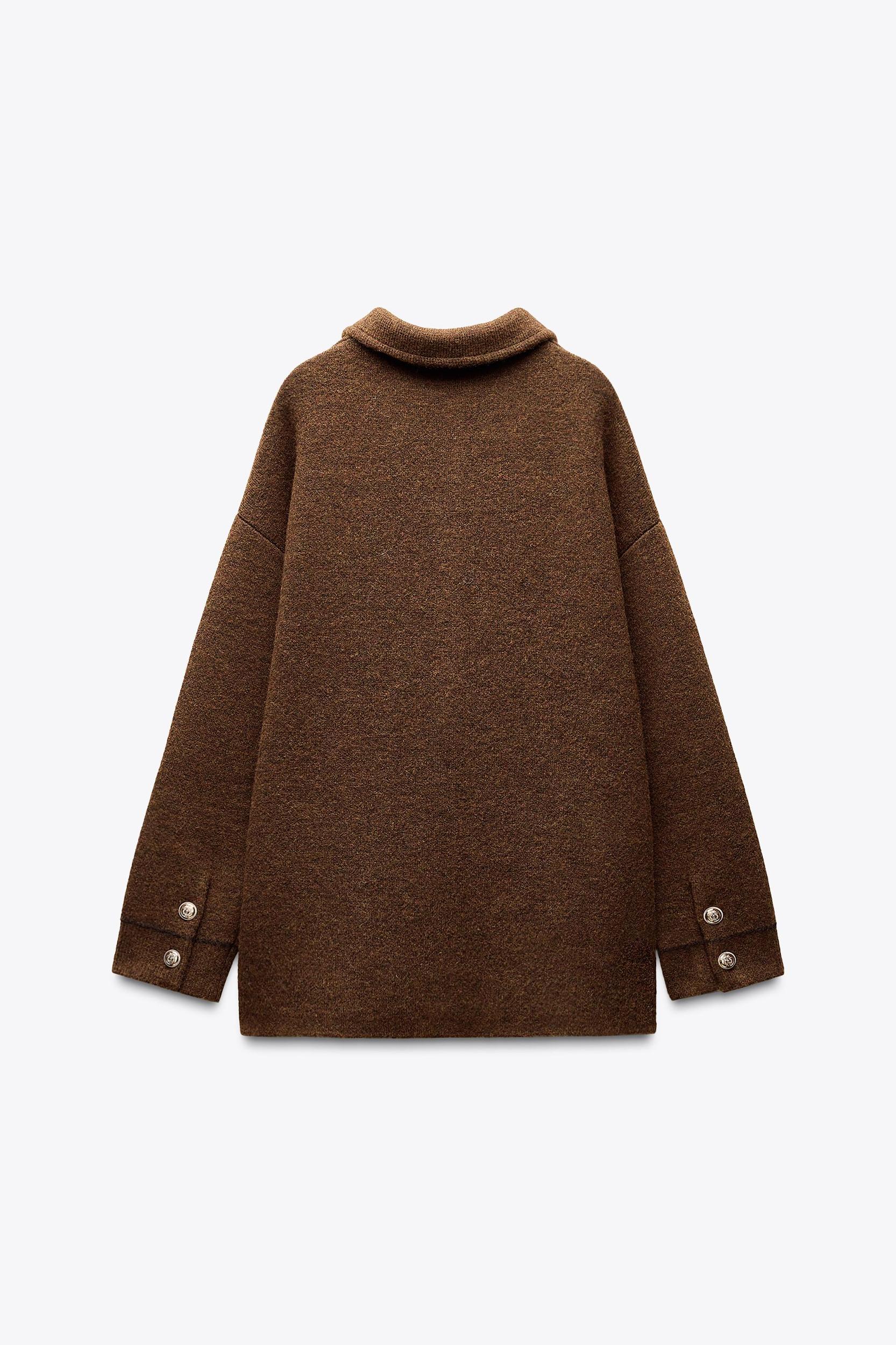 GOLDEN BUTTON KNIT CARDIGAN Product Image