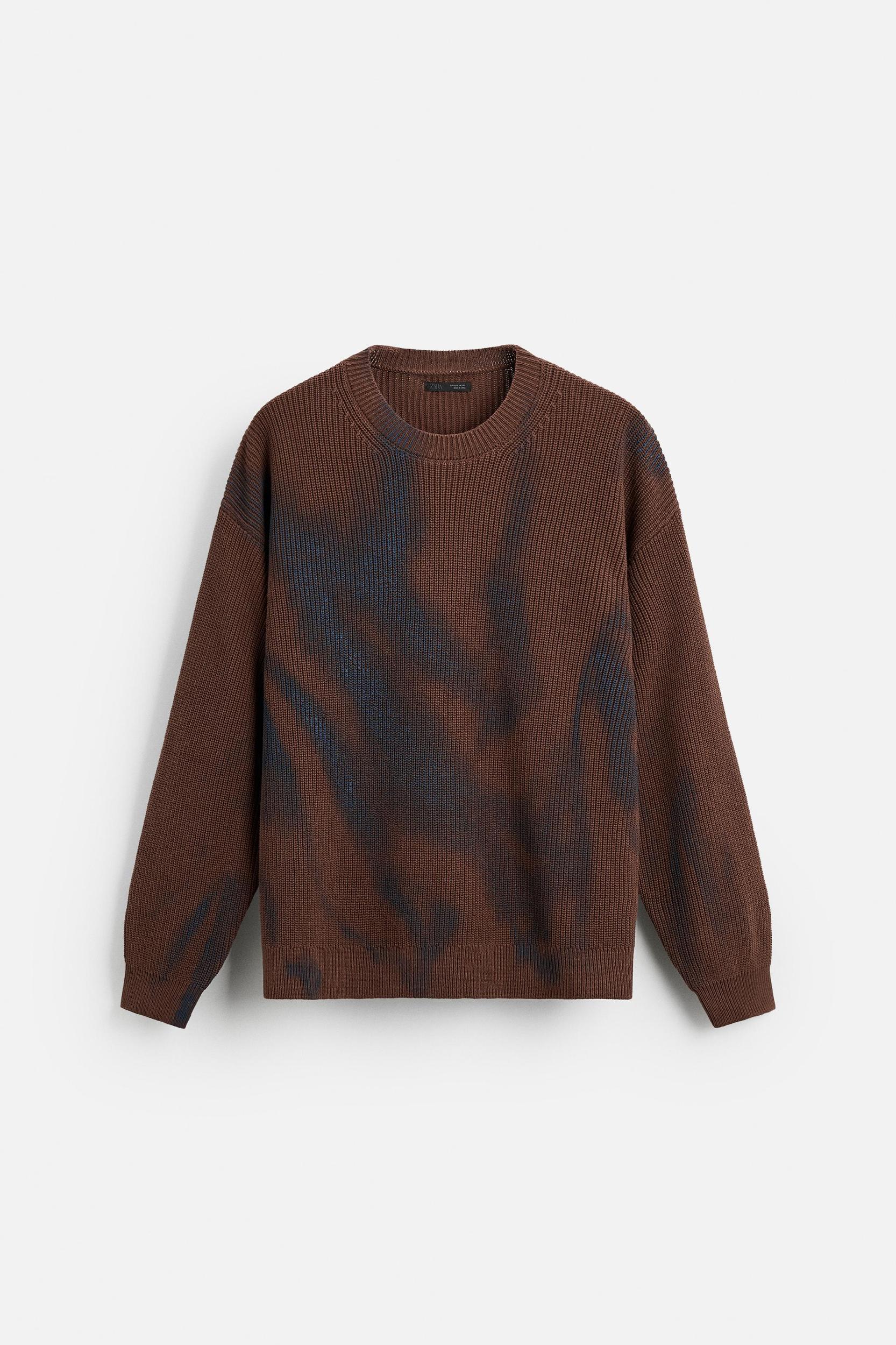 SPRAY PRINT SWEATER Product Image