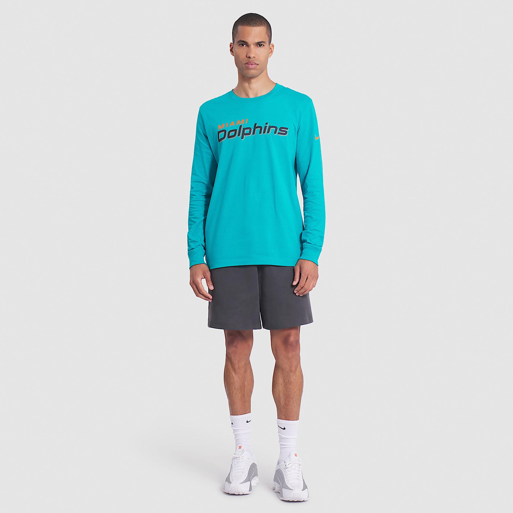 Miami Dolphins Rivalries Collection Essential Nike Men's NFL Long-Sleeve T-Shirt Product Image