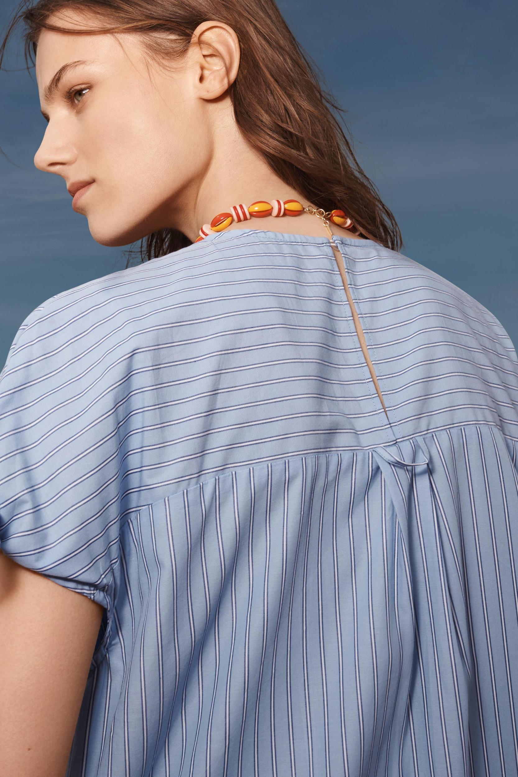 LIMITED EDITION STRIPED ASYMMETRIC DRESS Product Image