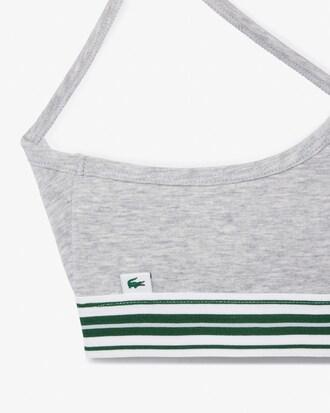 Padded Stretch Cotton Bralette Product Image