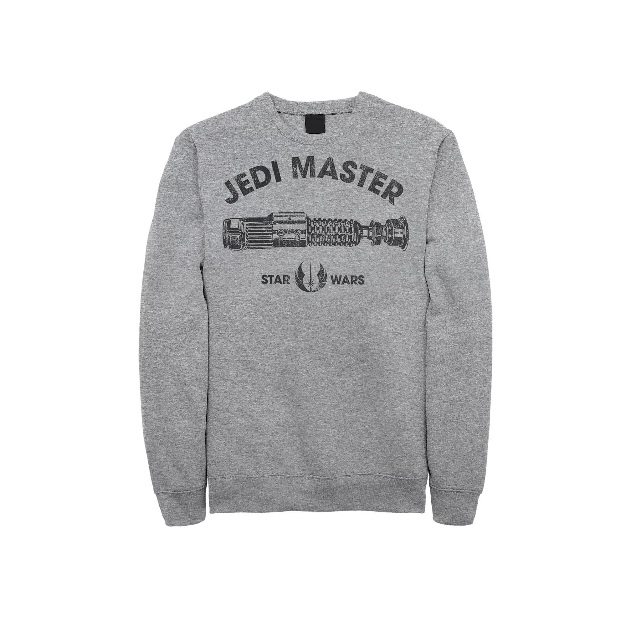 Men's Star Wars Jedi Master Lightsaber Logo Sweatshirt,  Product Image