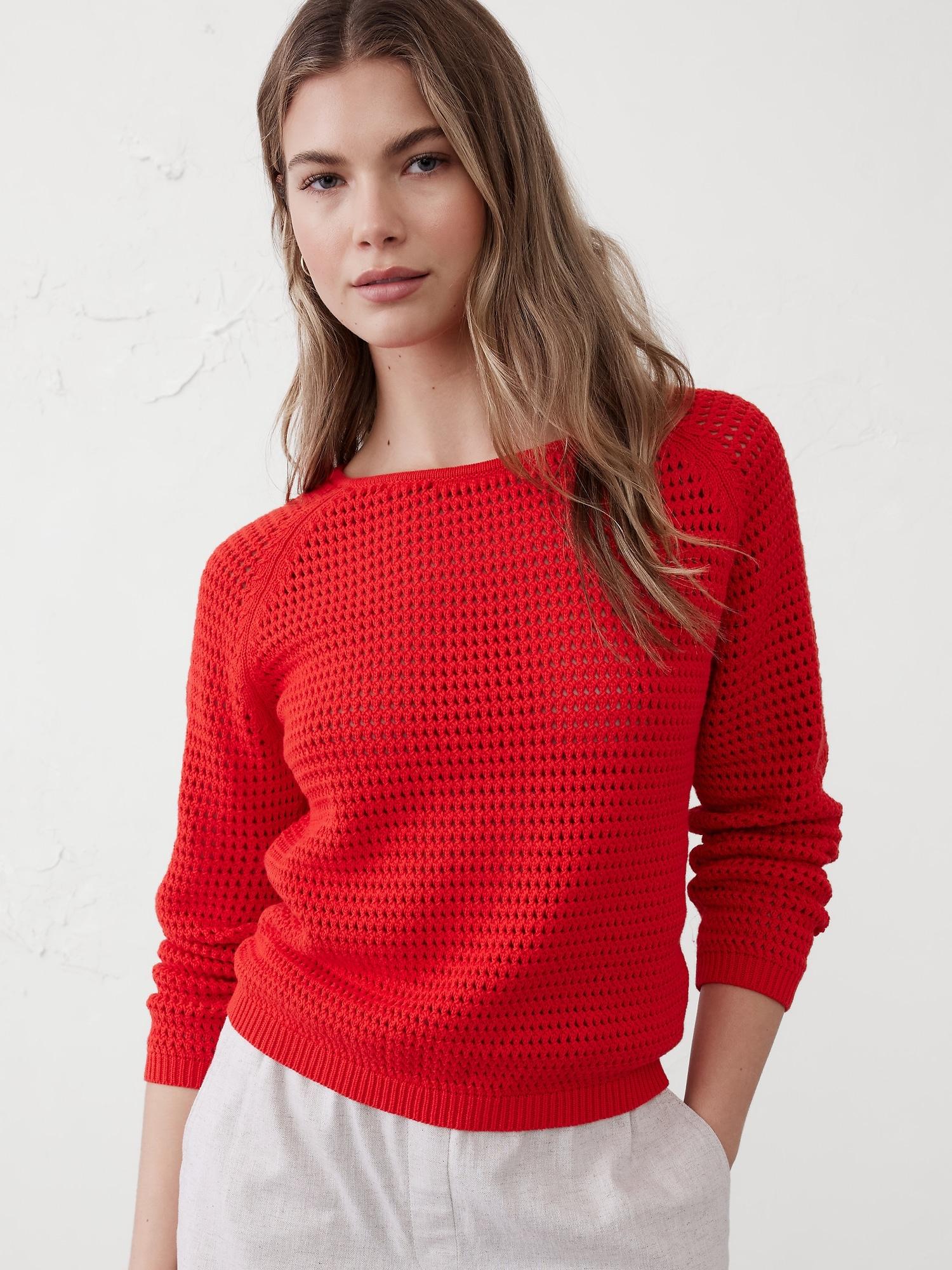Open Stitch Sweater Product Image
