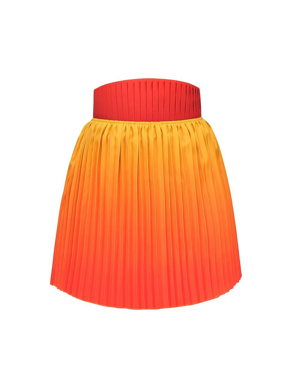 Womens Kata Ombr Pleated Corset Skort Product Image