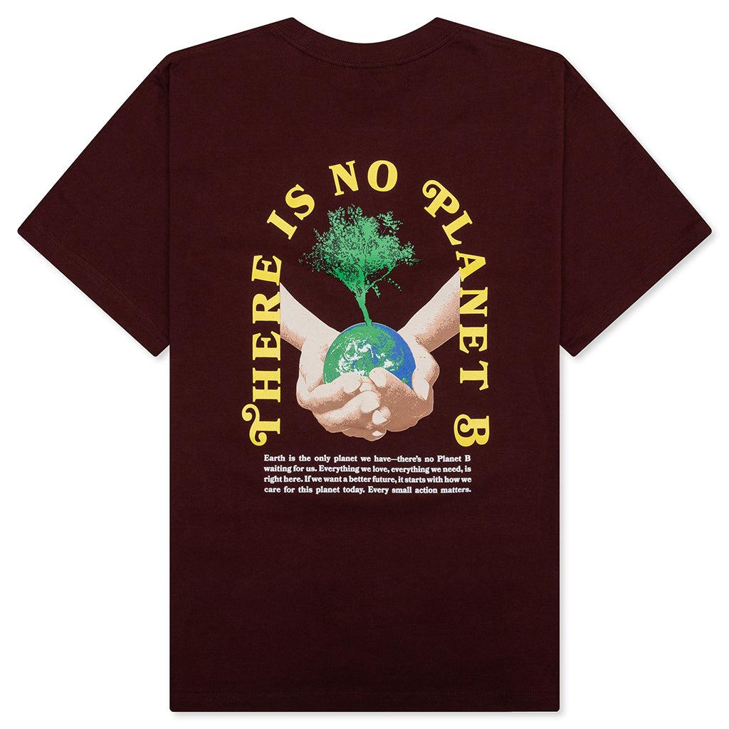There Is No Planet B Tee - Bitter Chocolate Male Product Image