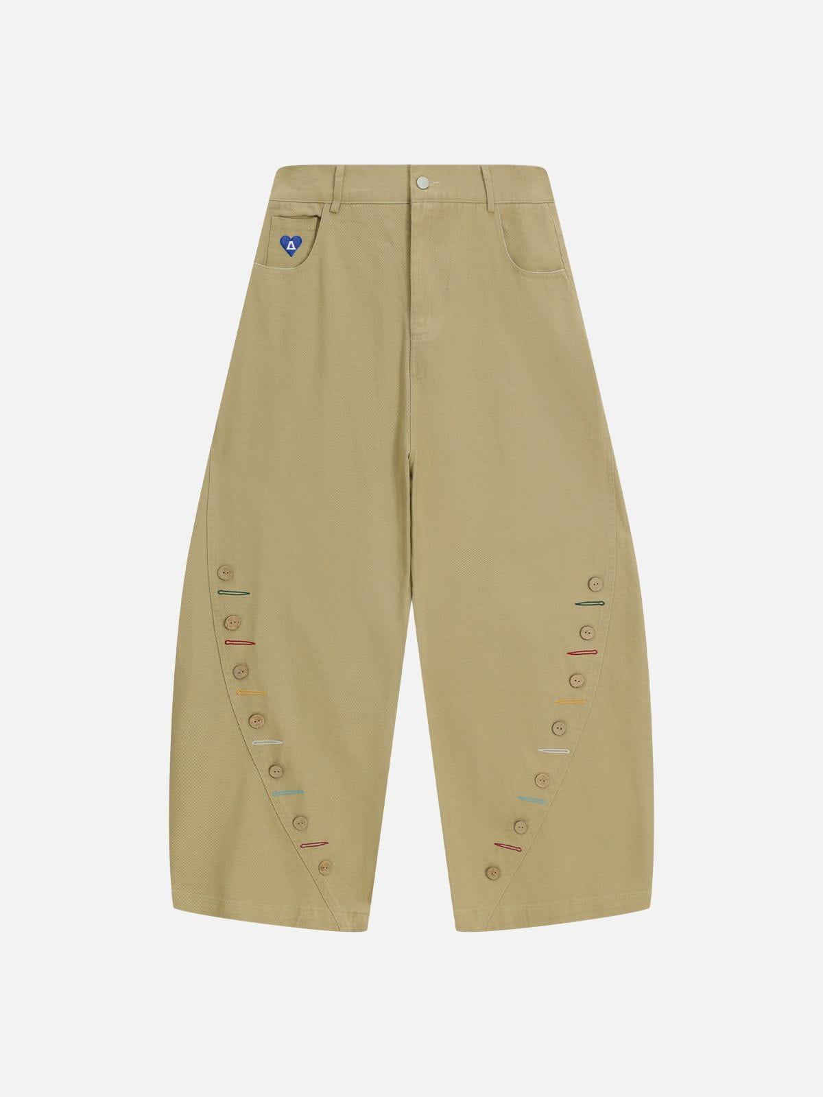 Aelfric Eden Button Super Baggy Barrel Pants Product Image