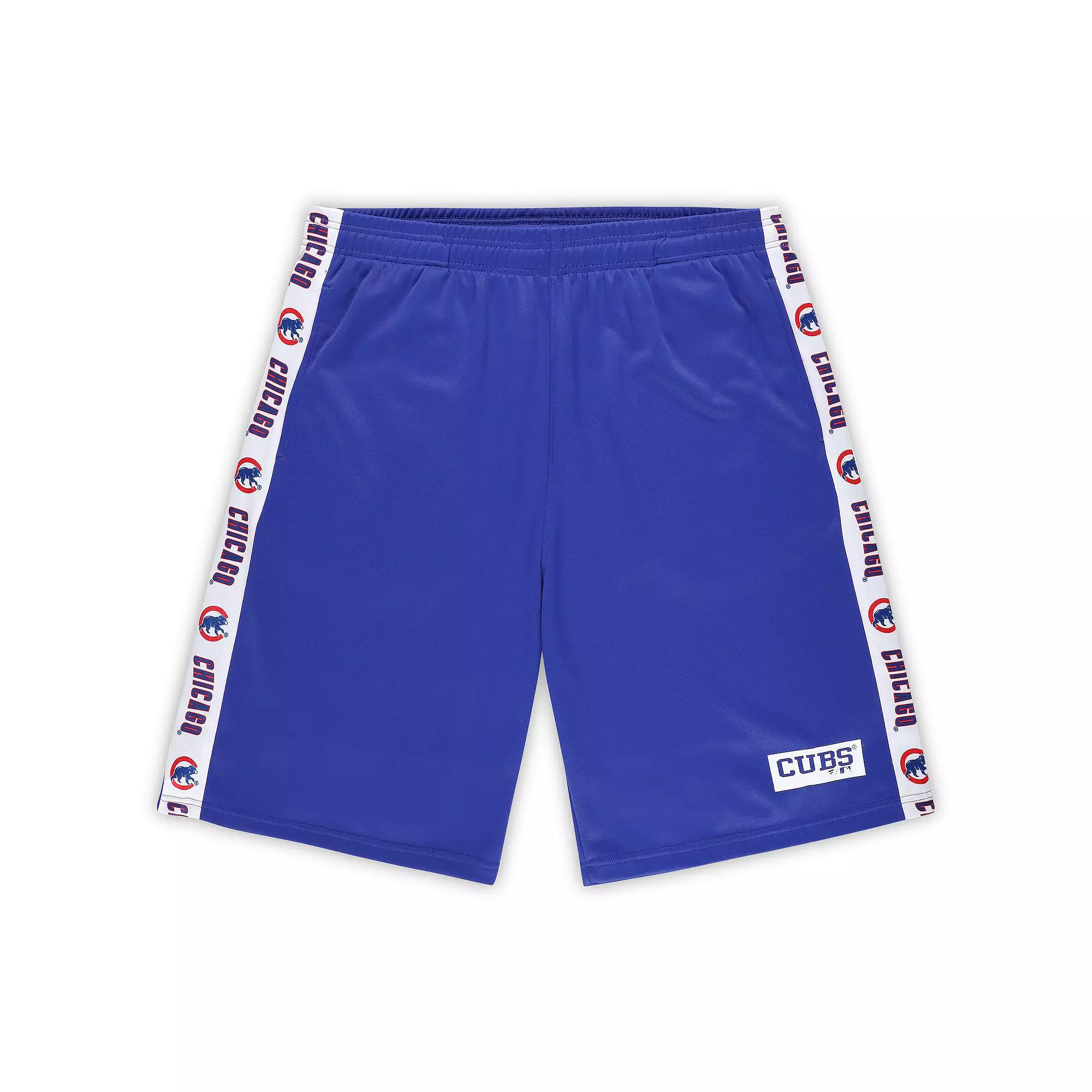 Men's Profile Royal Chicago Cubs Big & Tall Fleece Shorts,  Product Image