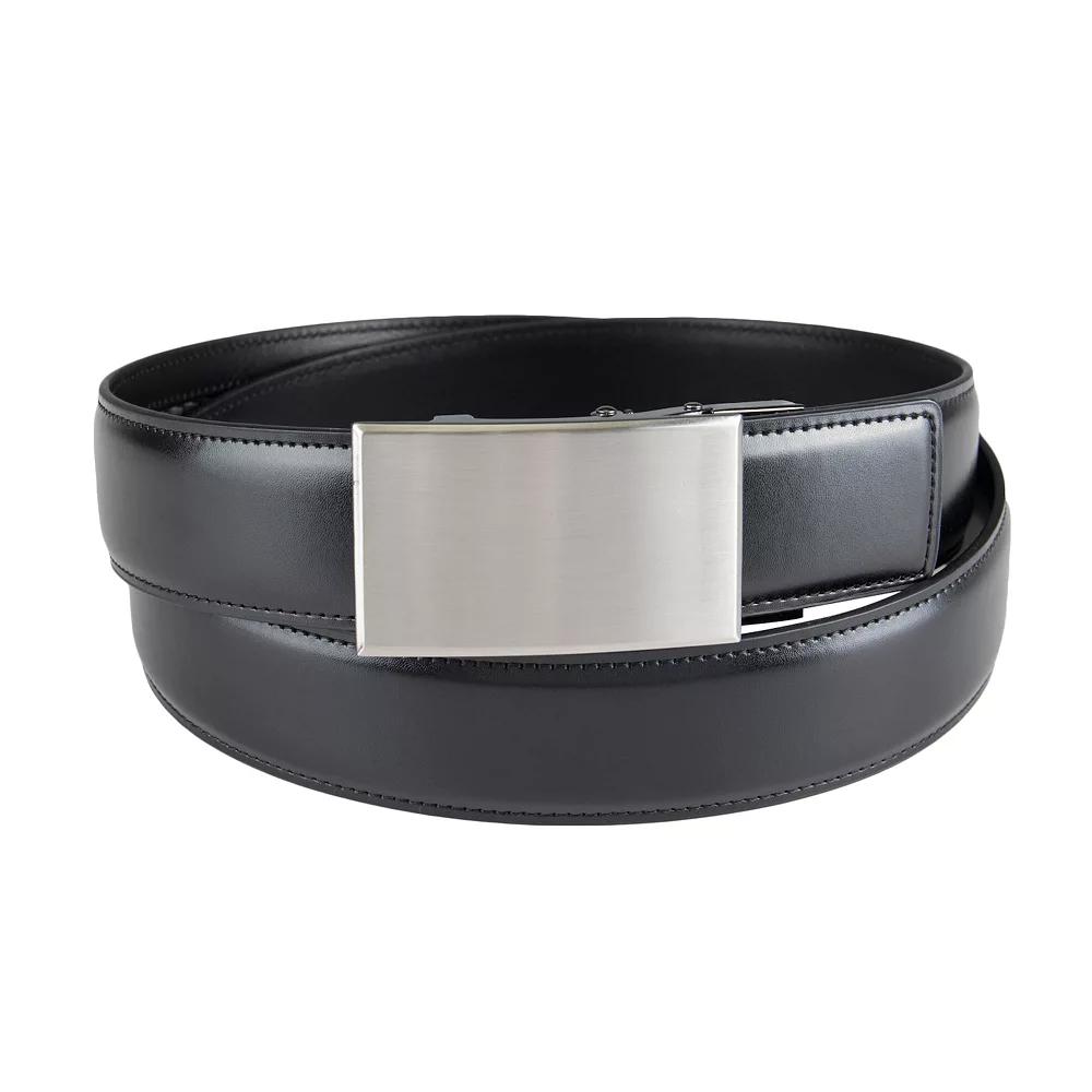 Men's Dockers® Custom Fit Track Lock Plaque Buckle Dress Belt,  Product Image
